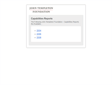 Tablet Screenshot of capabilities.templeton.org